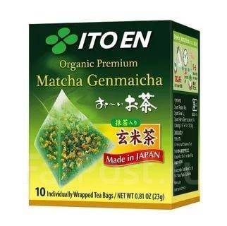 картинка Чай зеленый органический маття с рисом Премиум ITOEN Matcha Organic 10 шт, 18 гр.  от магазина Данран